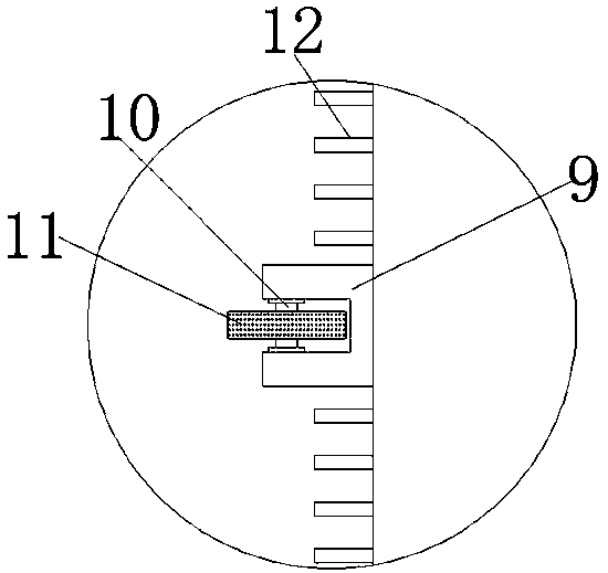 Small intelligent floor sweeping robot with protection function