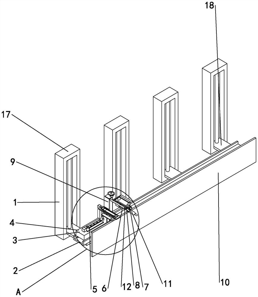 Bricklaying machine for automatic construction engineering