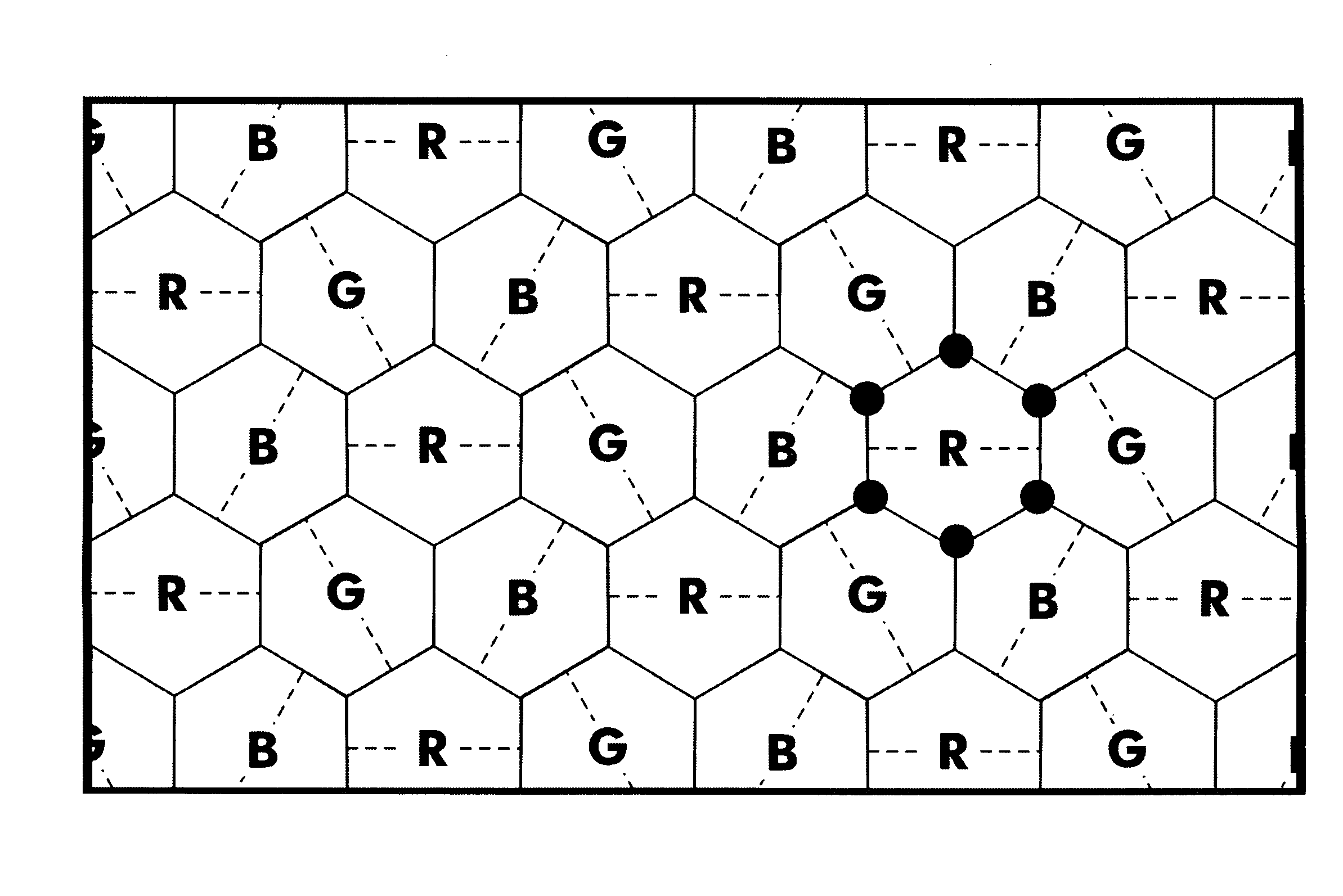 DMD comprising nonparallel mirror deflection axes