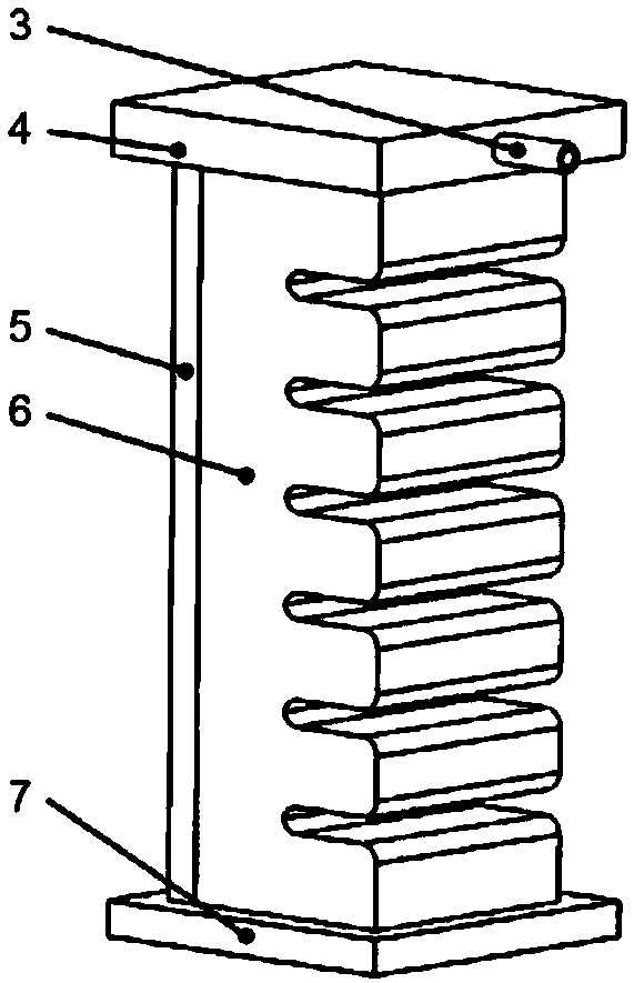 Rotary fully-flexible mechanical arm