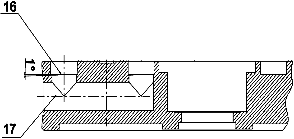 Novel hydrostatic pressure thrust bearing device