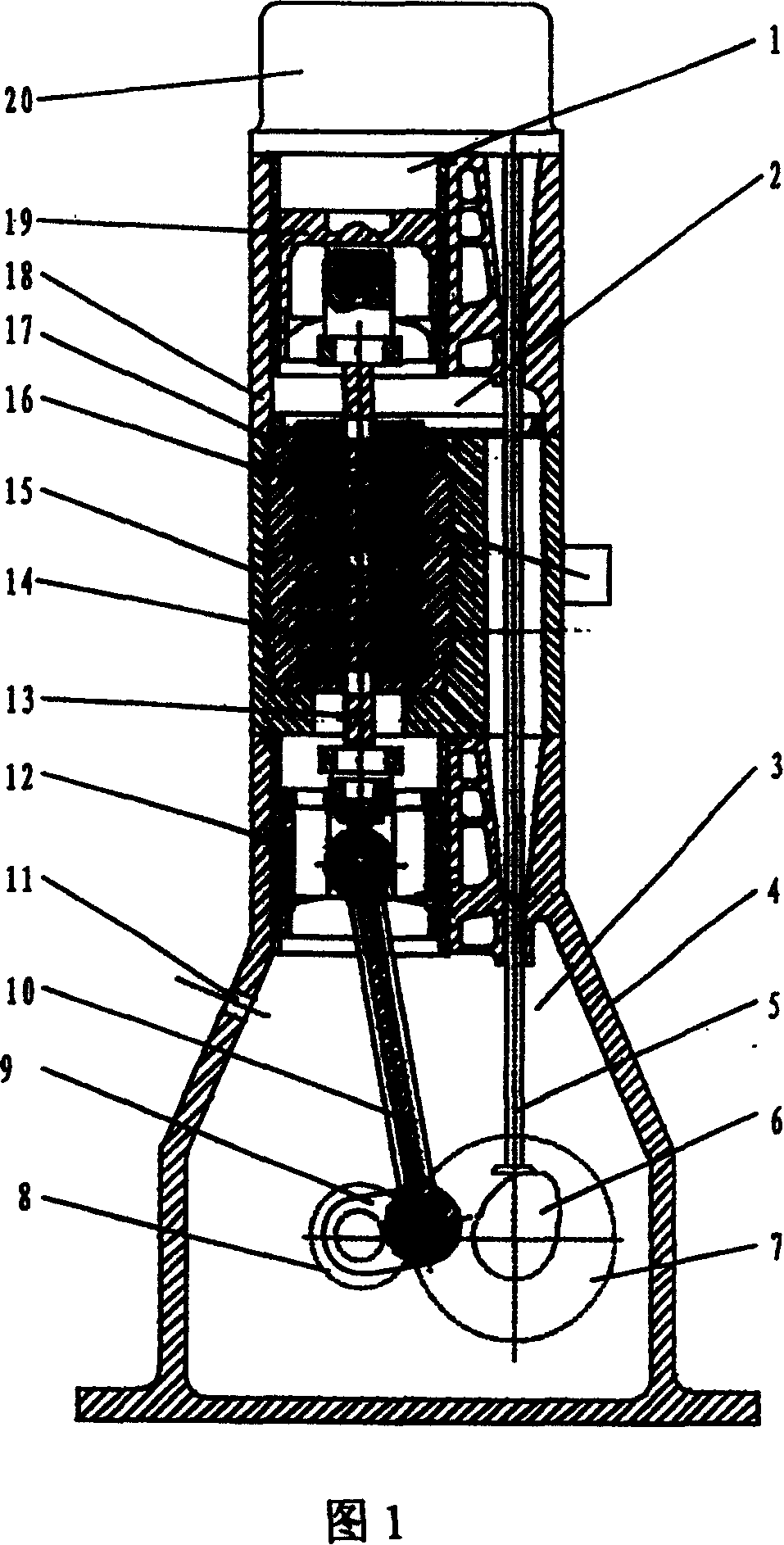 Internal combustion type mechanical and electric energy output method and apparatus therefor