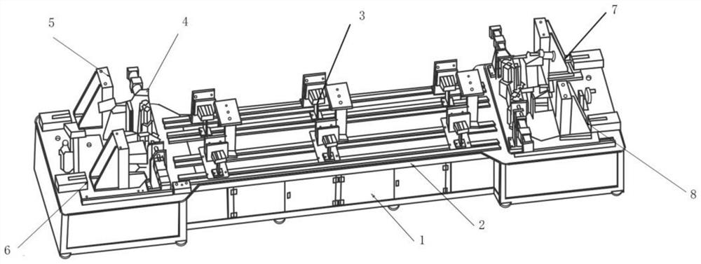 Welding machine special for four-gun automatic argon arc welding