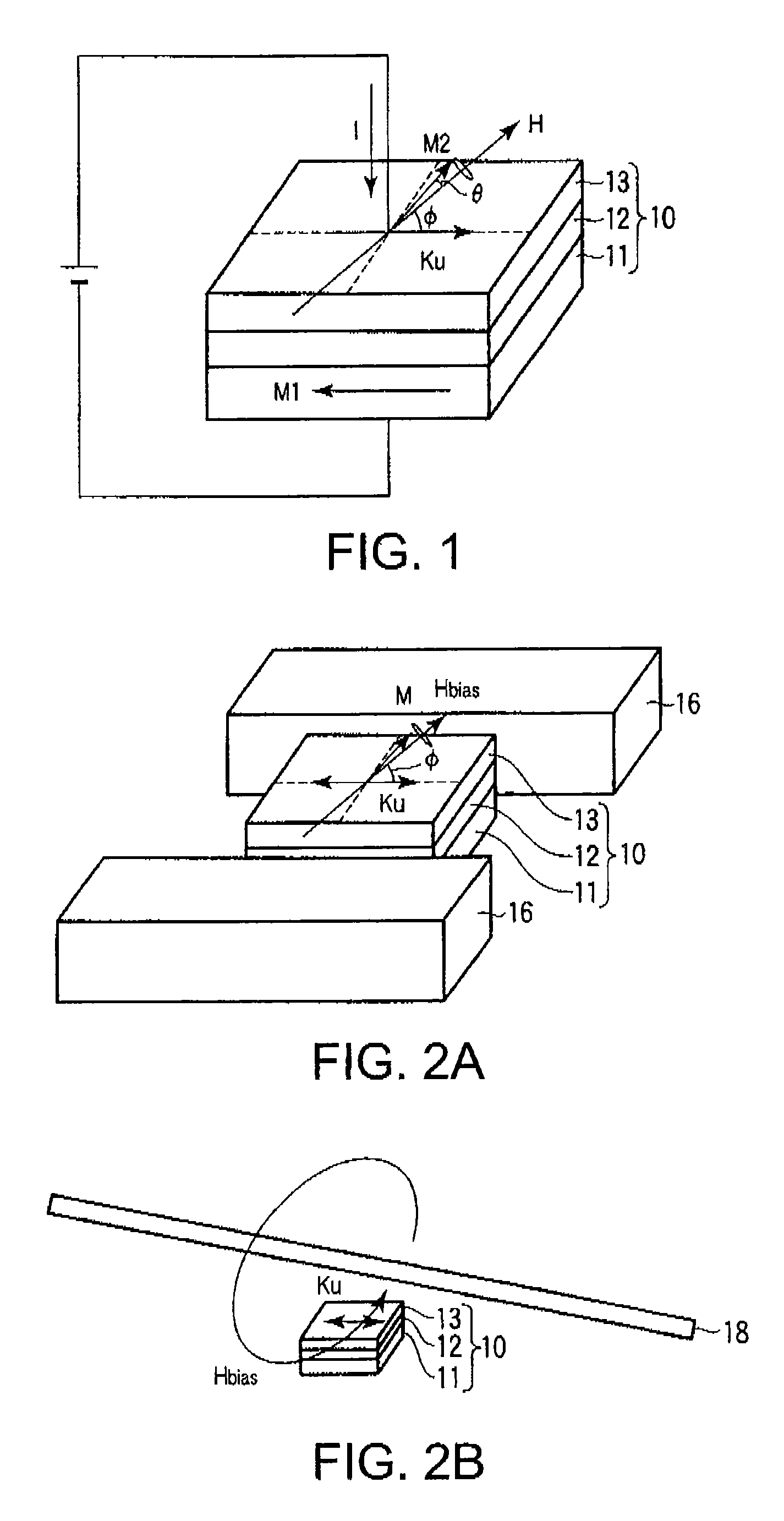 Spin-torque oscillator, a magnetic sensor and a magnetic recording system