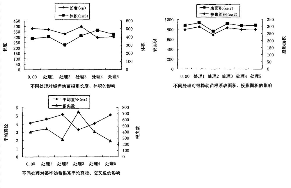 Special compound fertilizer in seedling stage of silky oak