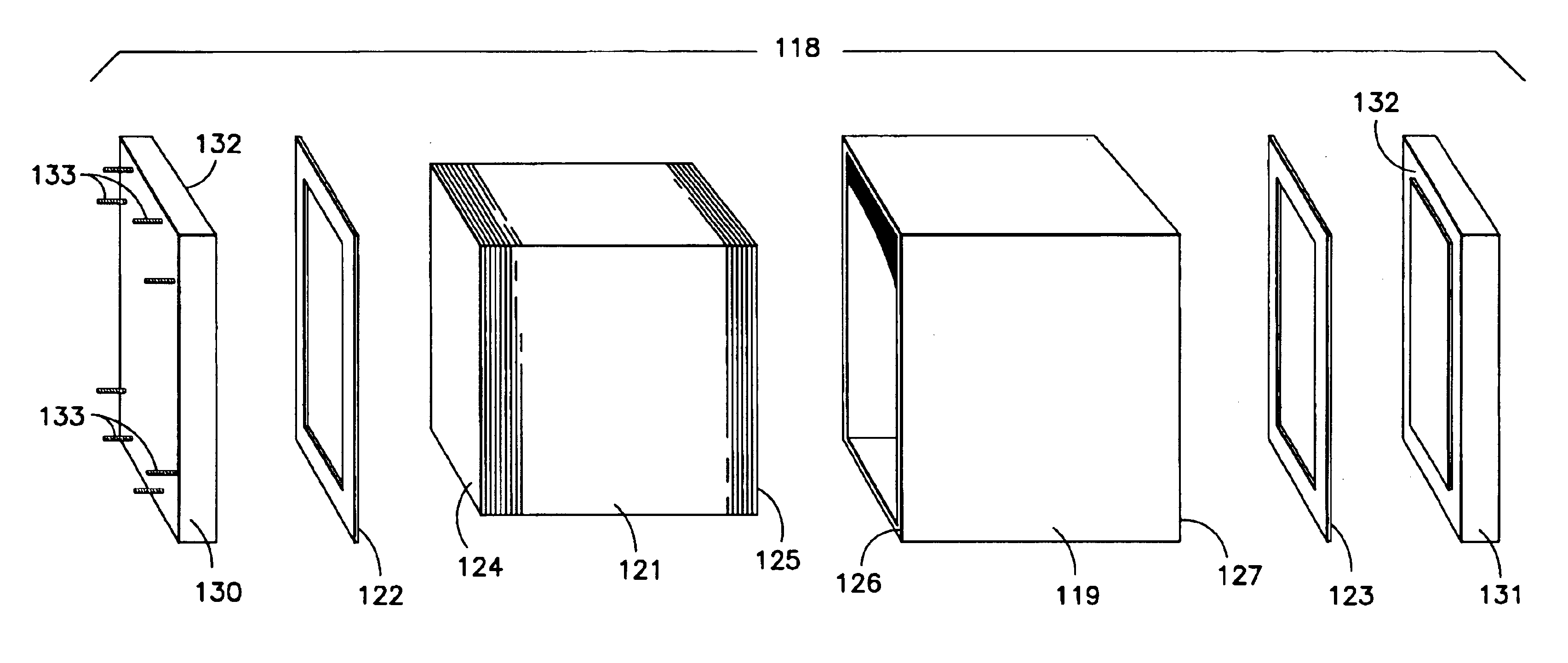 One piece sleeve gas manifold for cell stack assemblies such as fuel cells