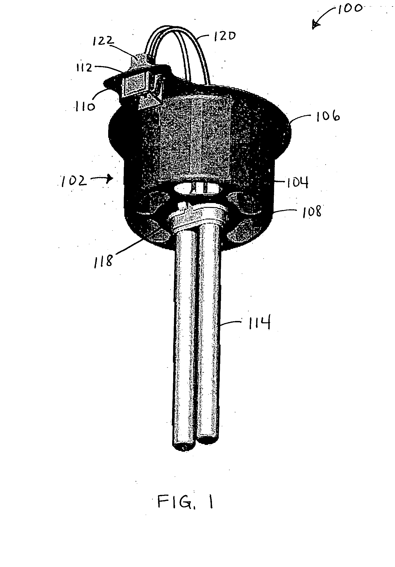 Light module for air treatment units