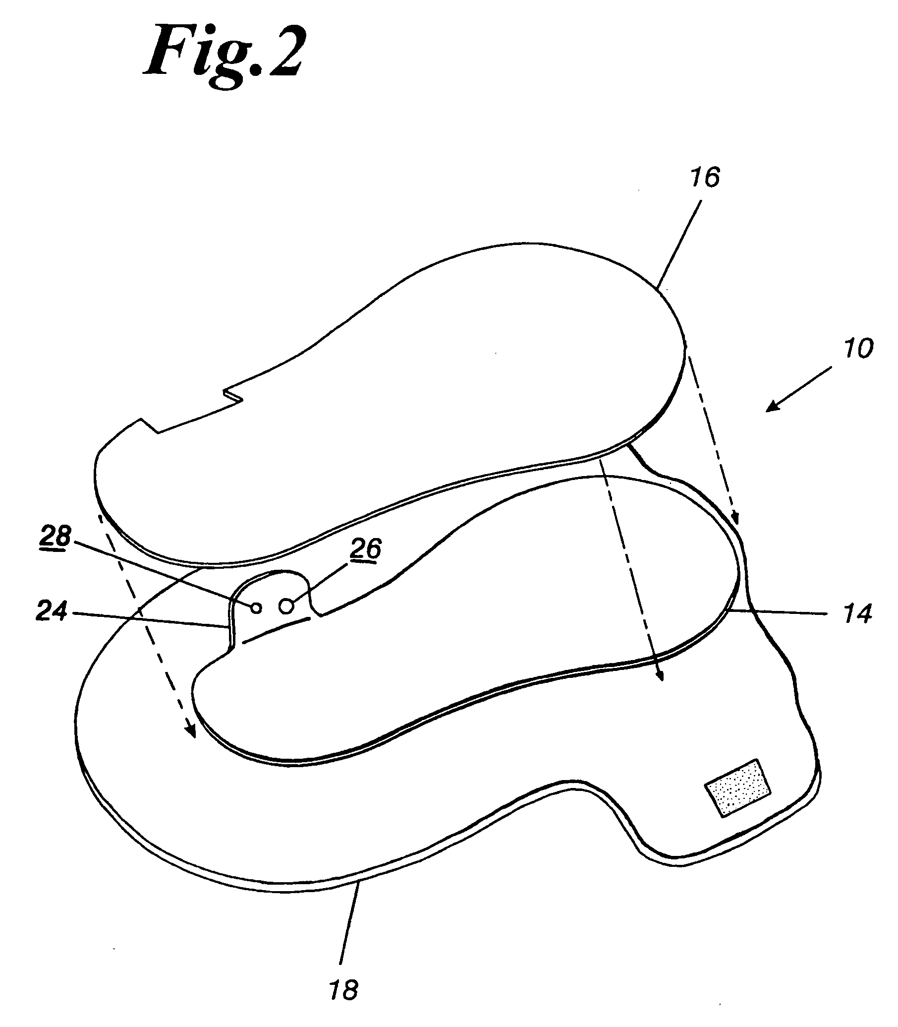 Orthopedic night foot splint