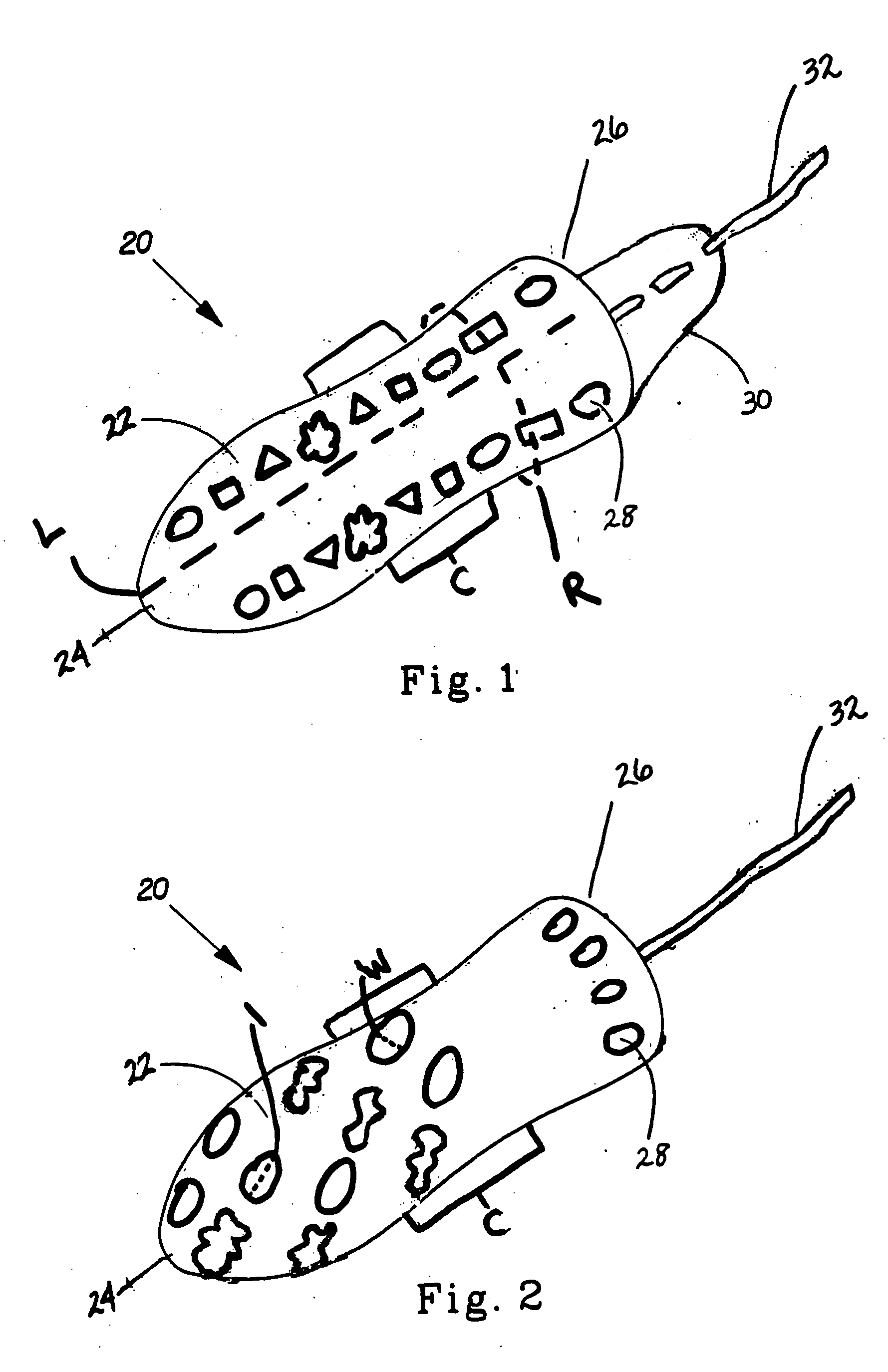 Tampon with recessed portions