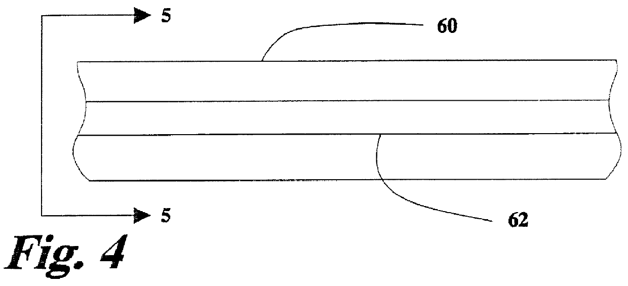 Loop back clockspring having adhesive layer