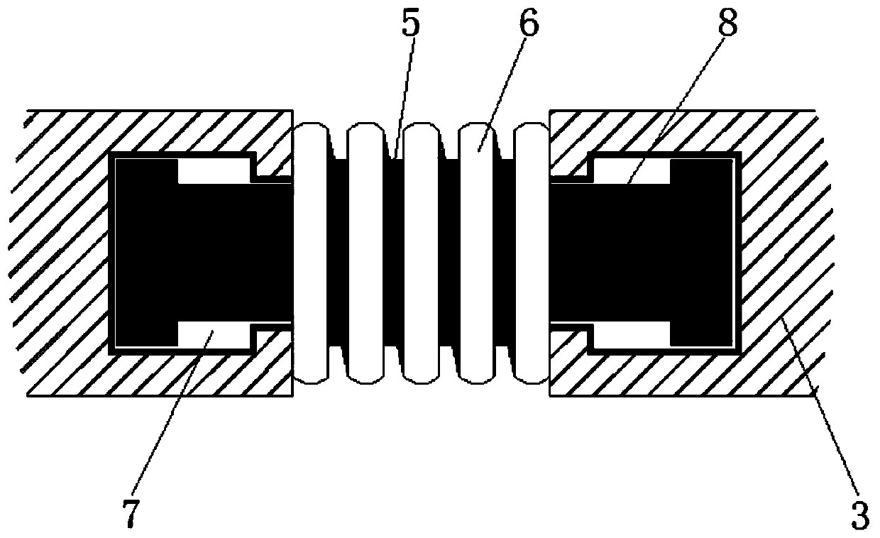 MTP wiring equipment capable of meeting requirement of high-density wiring of optical fiber distribution box