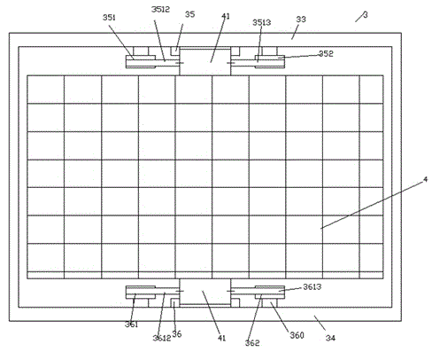 Low-noise solar LED (Light Emitting Diode) street lamp device capable of lifting and descending solar cell panel and use method thereof