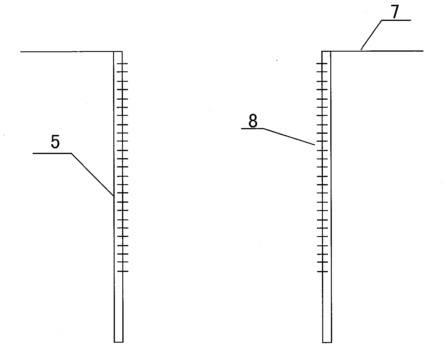 Method for constructing seepage prevention system of secondary cofferdam for immersed tube tunnel