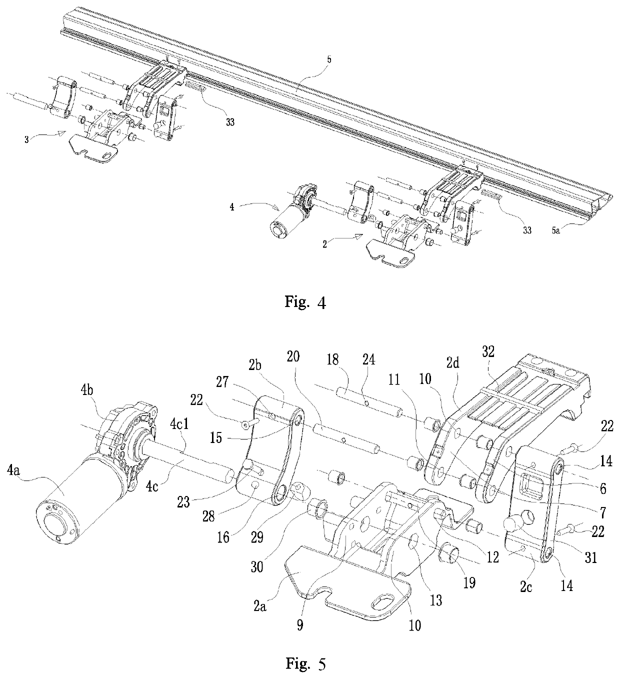 Electric pedal for automobiles