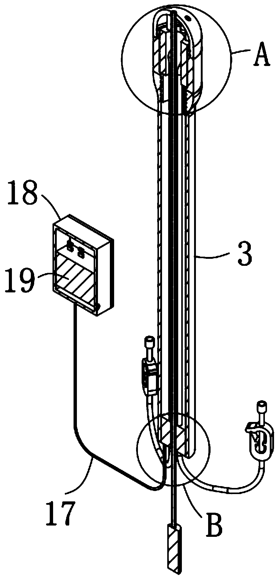 Gynecological cervical disease examination, diagnosis and treatment device