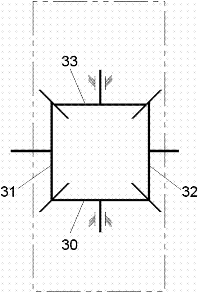 Method for eliminating torsion inertia force of double-rotor piston engine