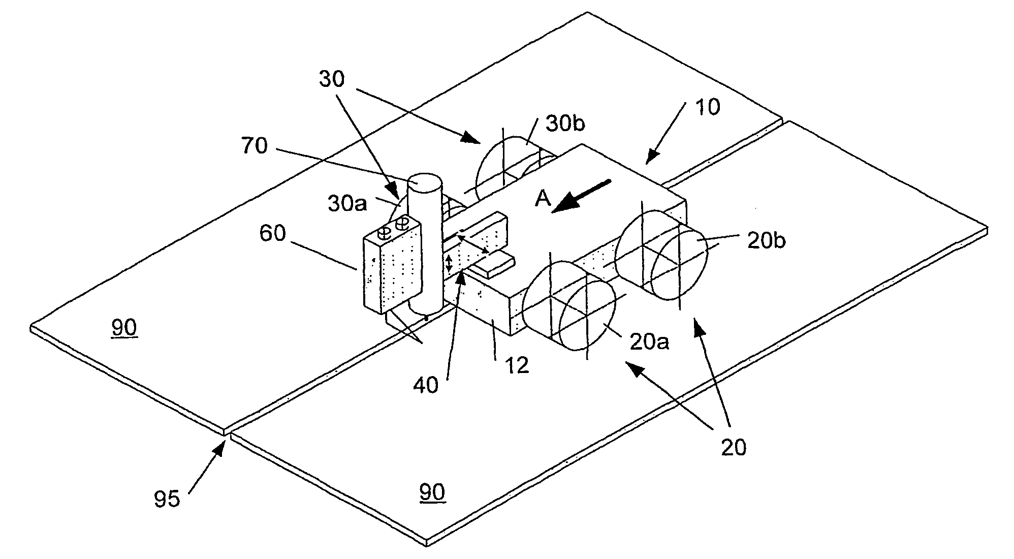 Carriage for Automating Welding, Brazing, Cutting and Surface Treatment Processes