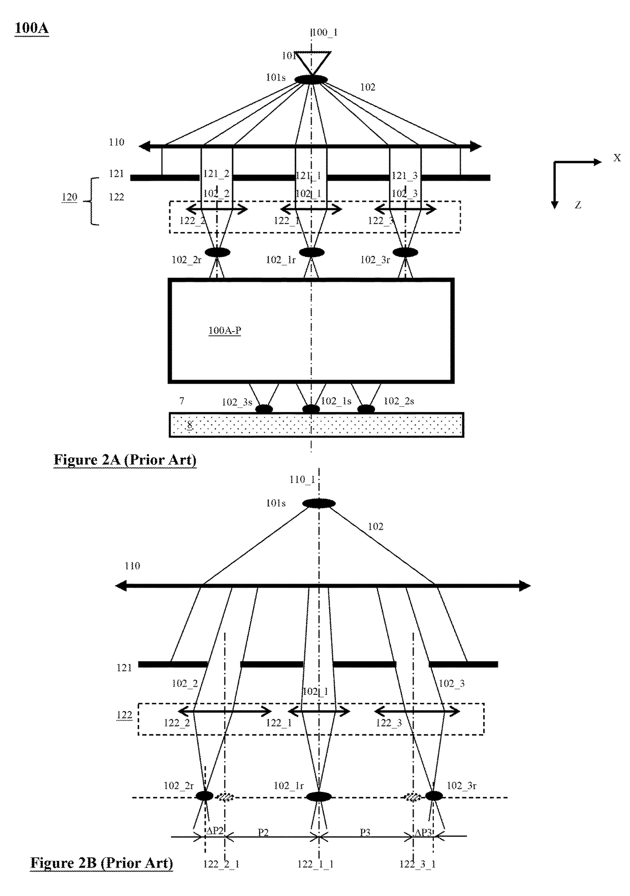 Apparatus of plural charged-particle beams