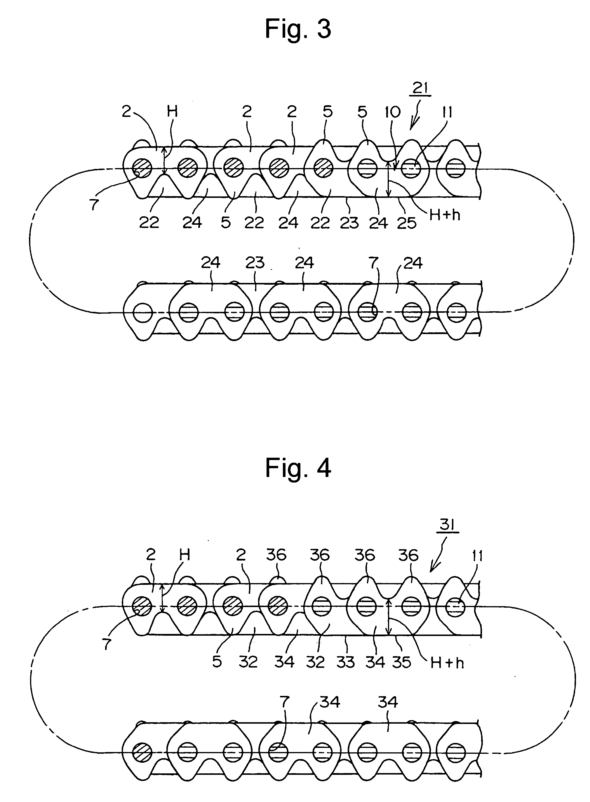 Double-sided silent chain