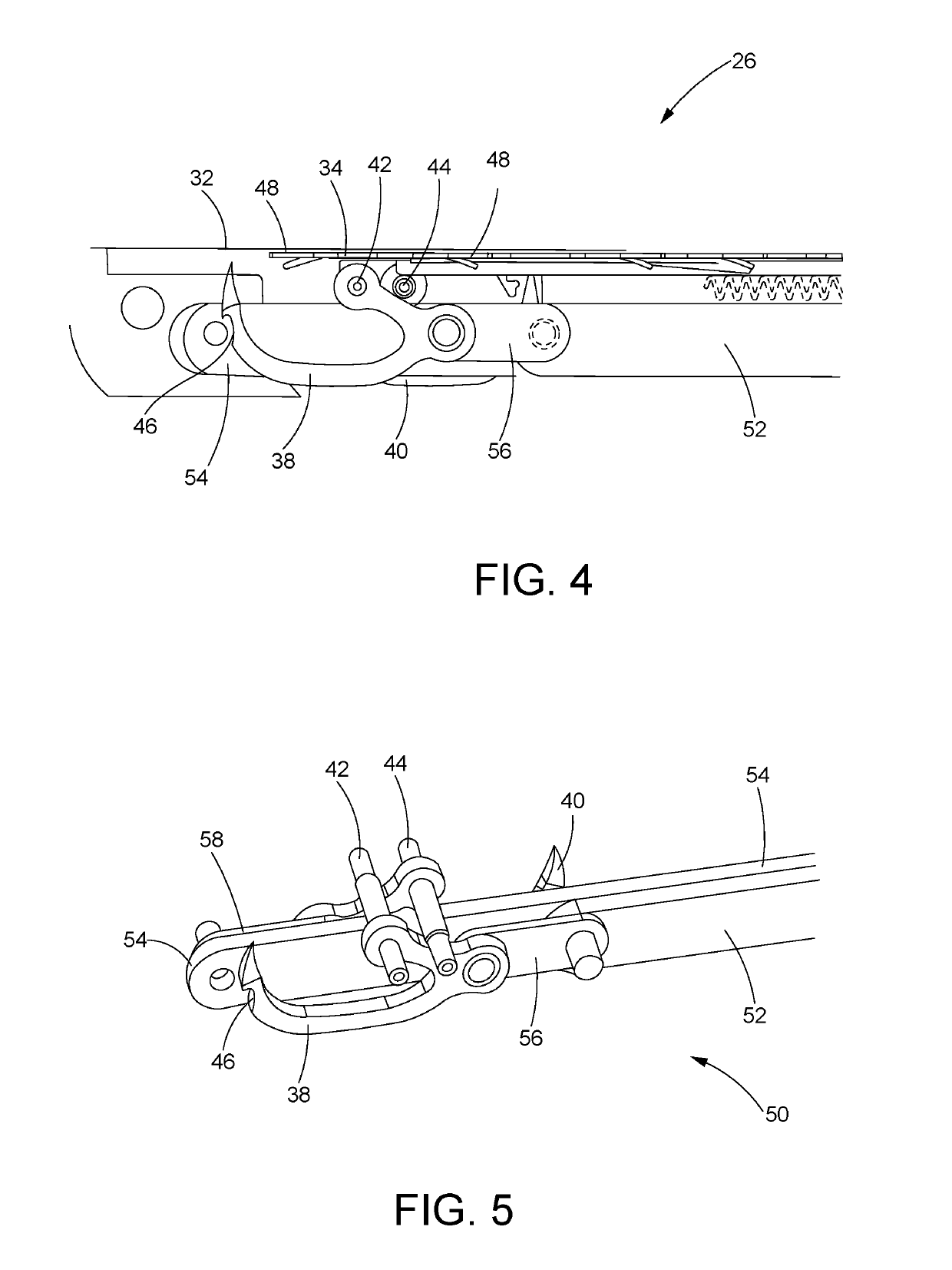 Laparoscopic suture device with impulse deployment