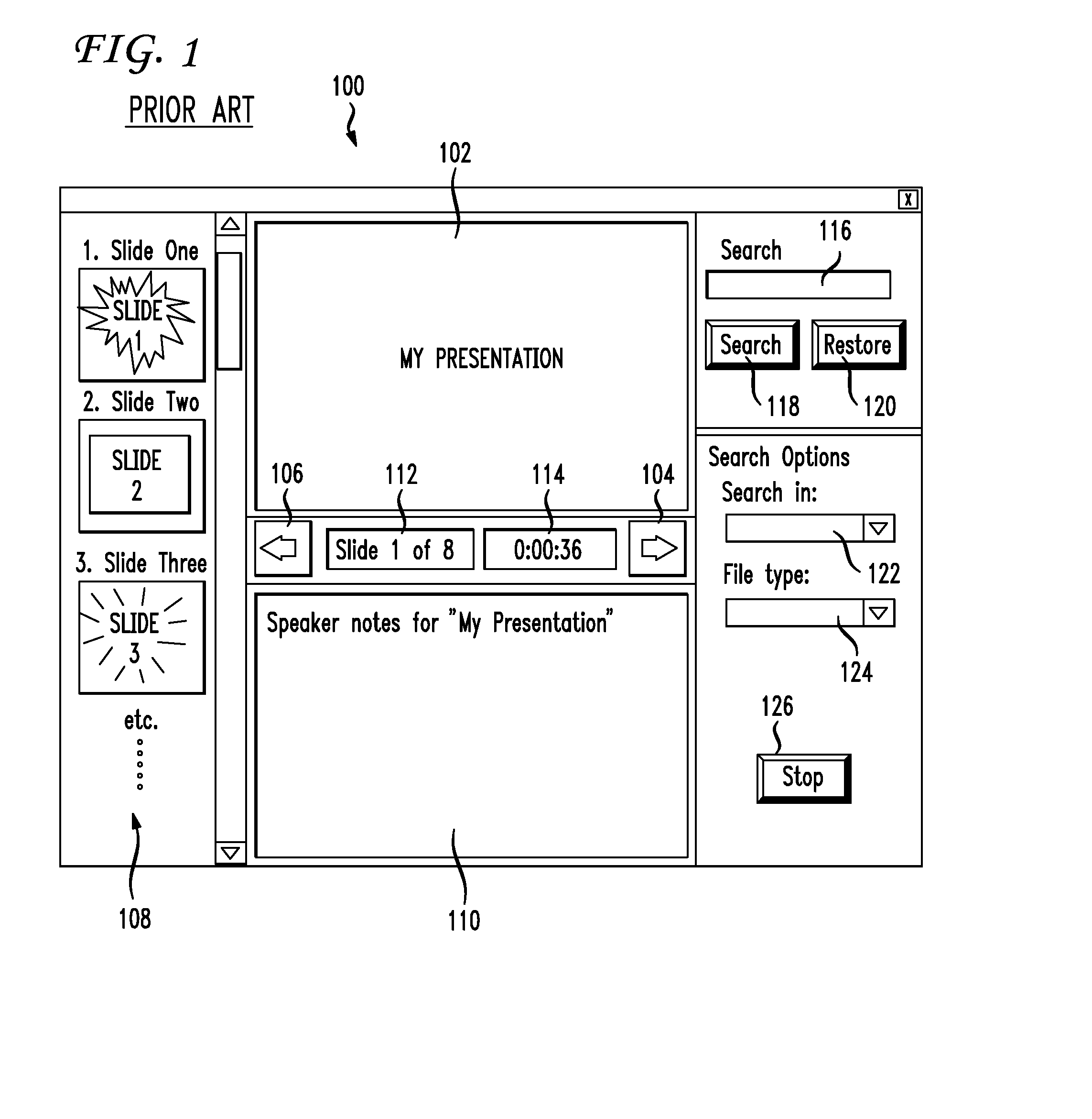 System and method for creating a presentation using natural language