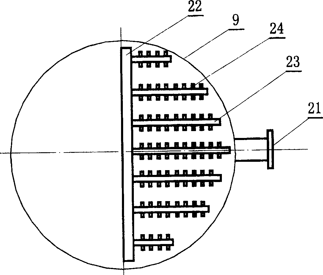 Multi-stage inner-circulation nitration-denitrification biological denitrogenation reactor