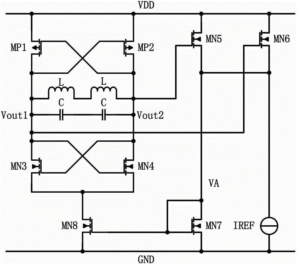 Voltage-controlled oscillator with feedback and circuit provided with the same