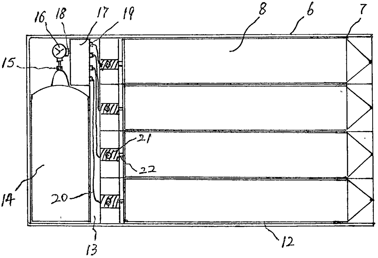 Device for launching fire-extinguishing bullet at high-rise building by unmanned aerial vehicle