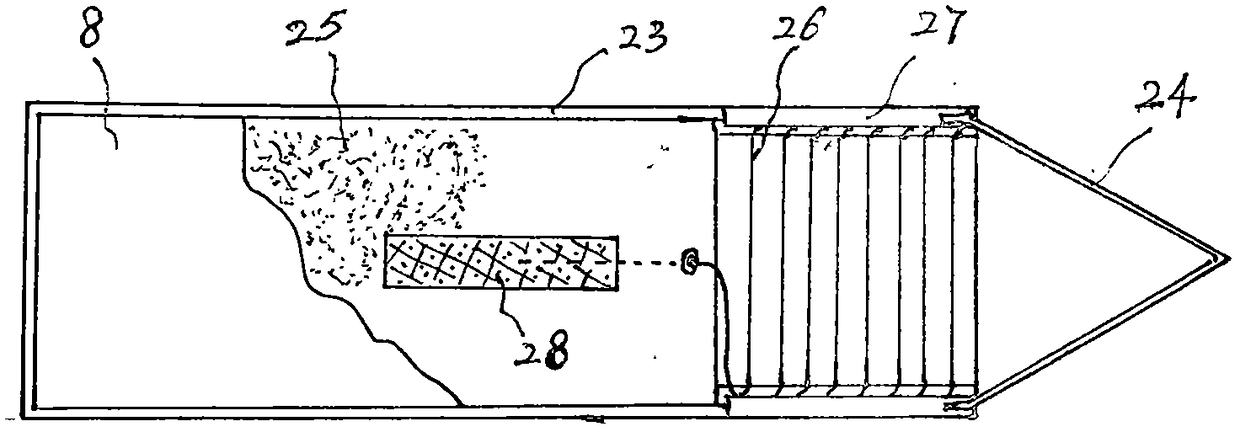 Device for launching fire-extinguishing bullet at high-rise building by unmanned aerial vehicle