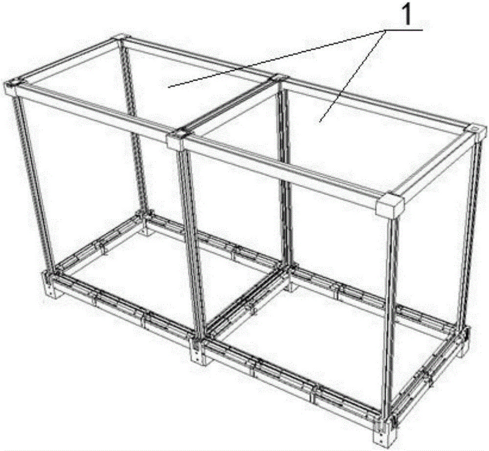 Easy installation type movable plank house with combined basic member