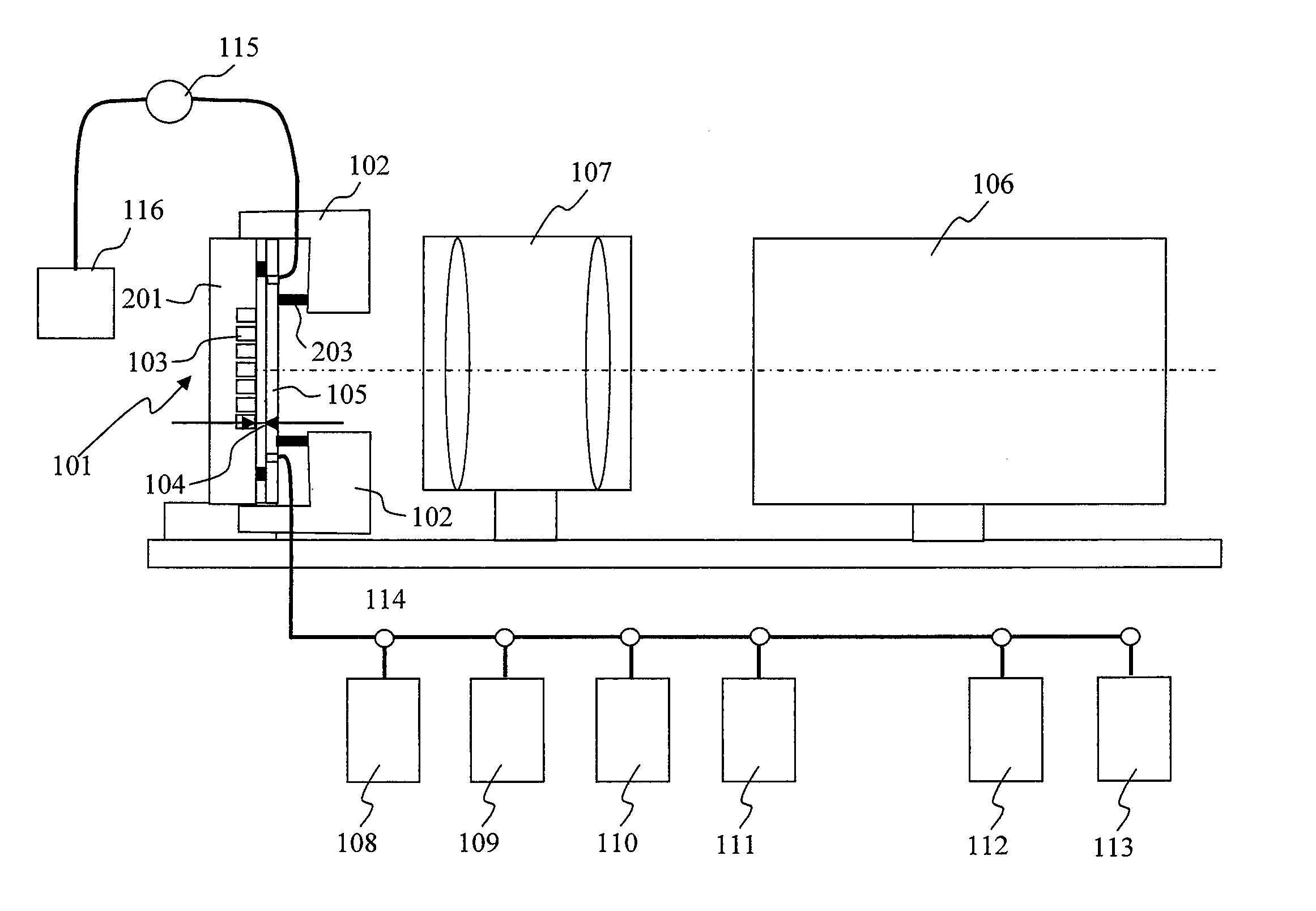 Chemiluminescence analyzer