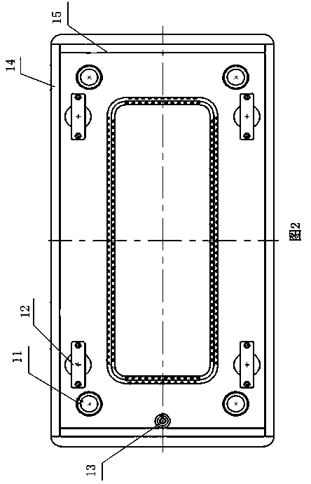 Crystallizer with changeable cooling intensity in semicontinuous casting of aluminum alloy