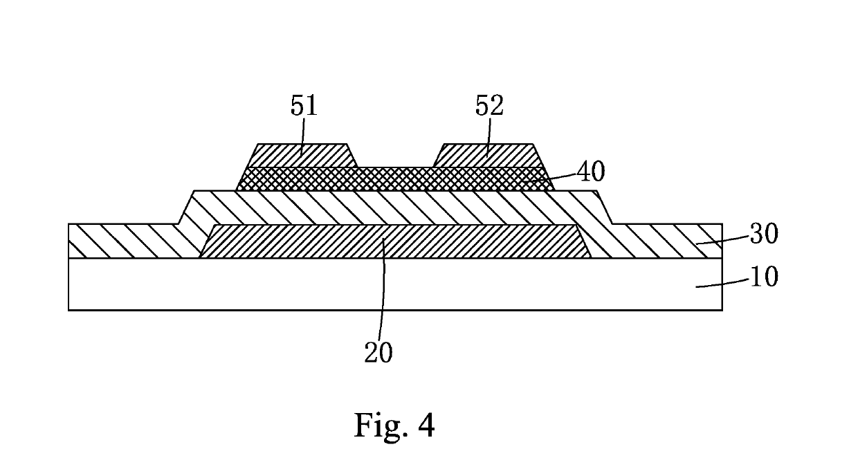 Back-channel-etched TFT substrate and manufacturing method thereof