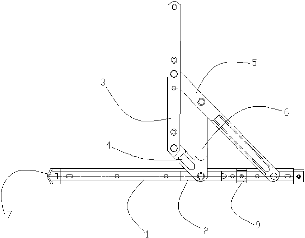 Casement window fixing hinge