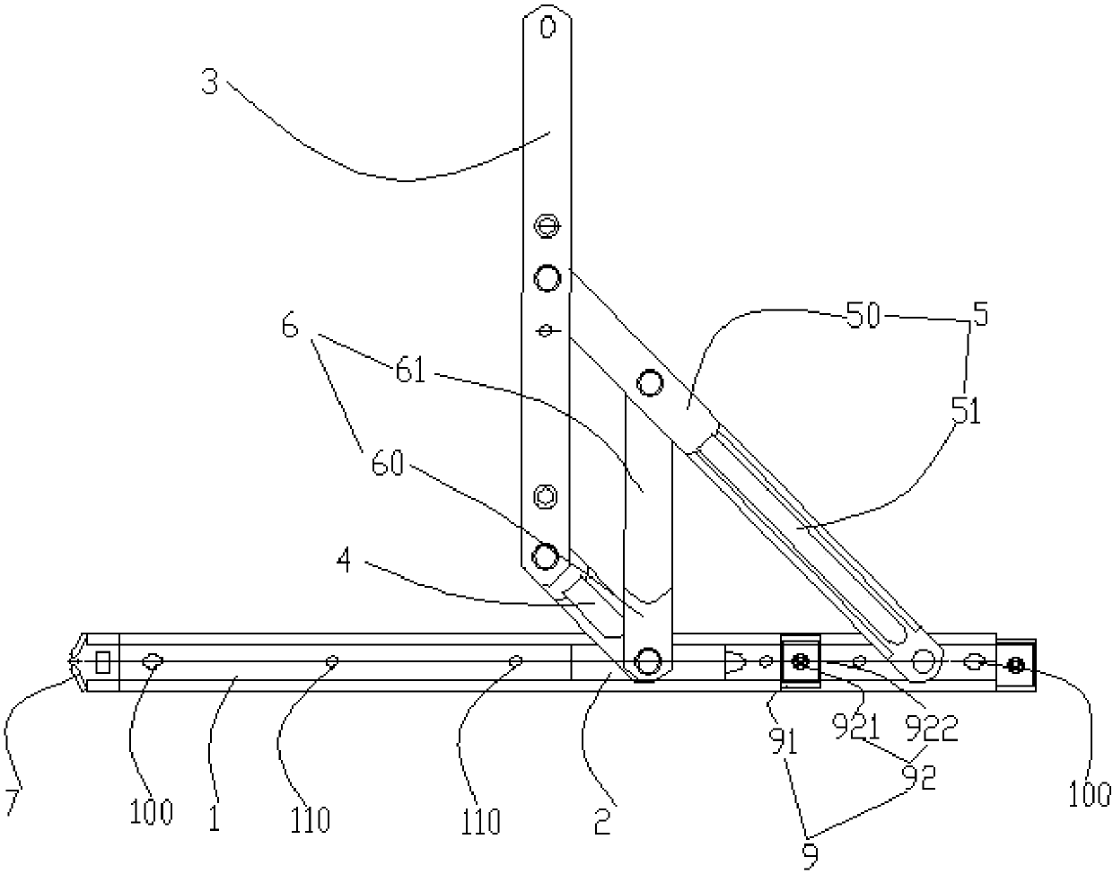 Casement window fixing hinge