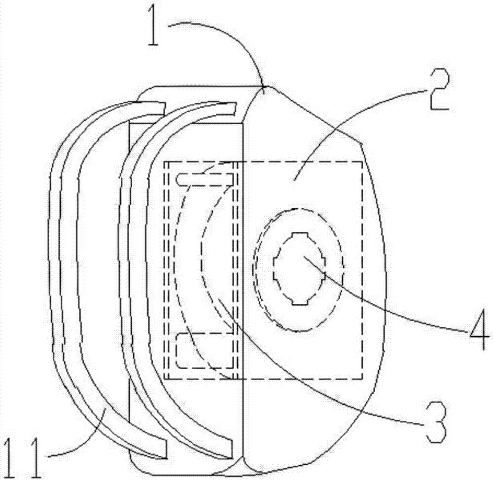 Escapement type high-rise fast-downing and escaping backpack