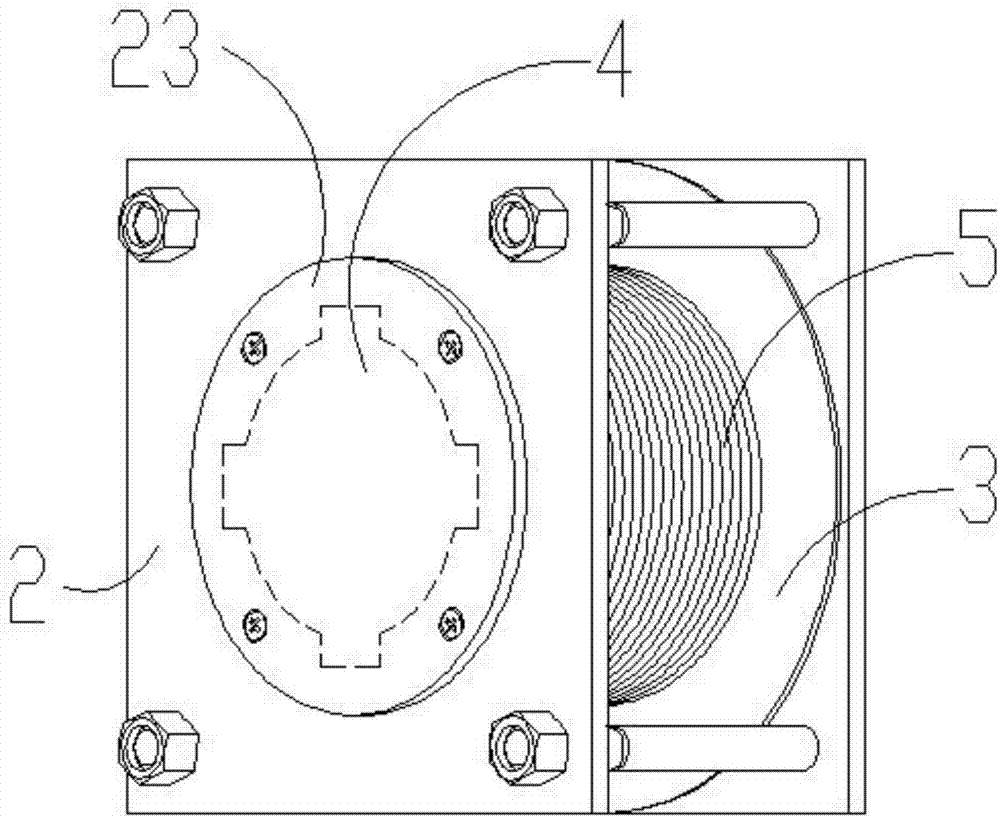 Escapement type high-rise fast-downing and escaping backpack