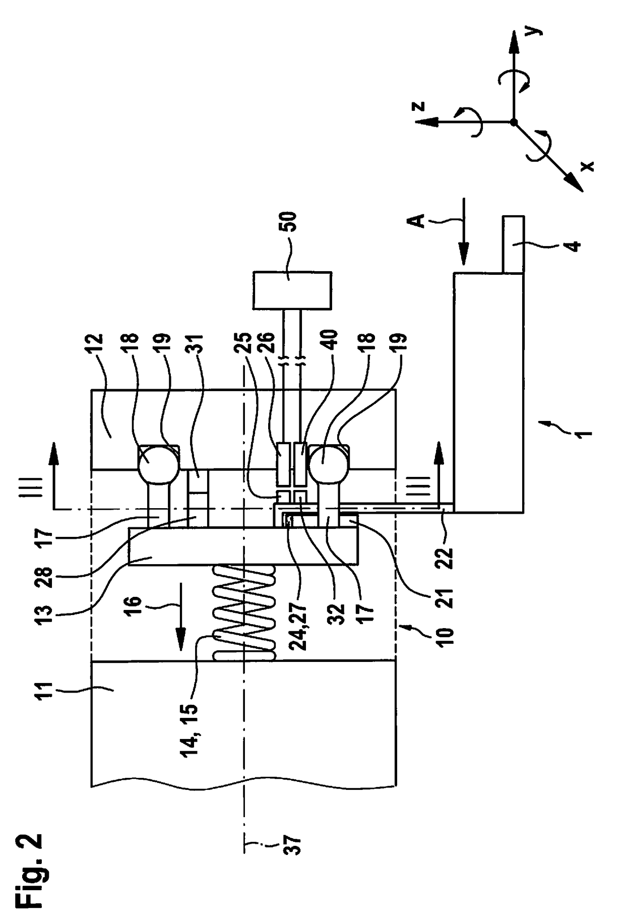 Protection apparatus for a manipulation device on a handling device, as well as handling device