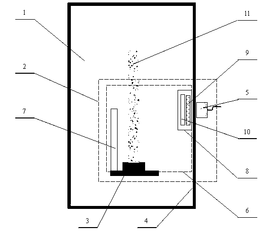 Method for enhancing propellant drug strip combustion sound signal reception strength