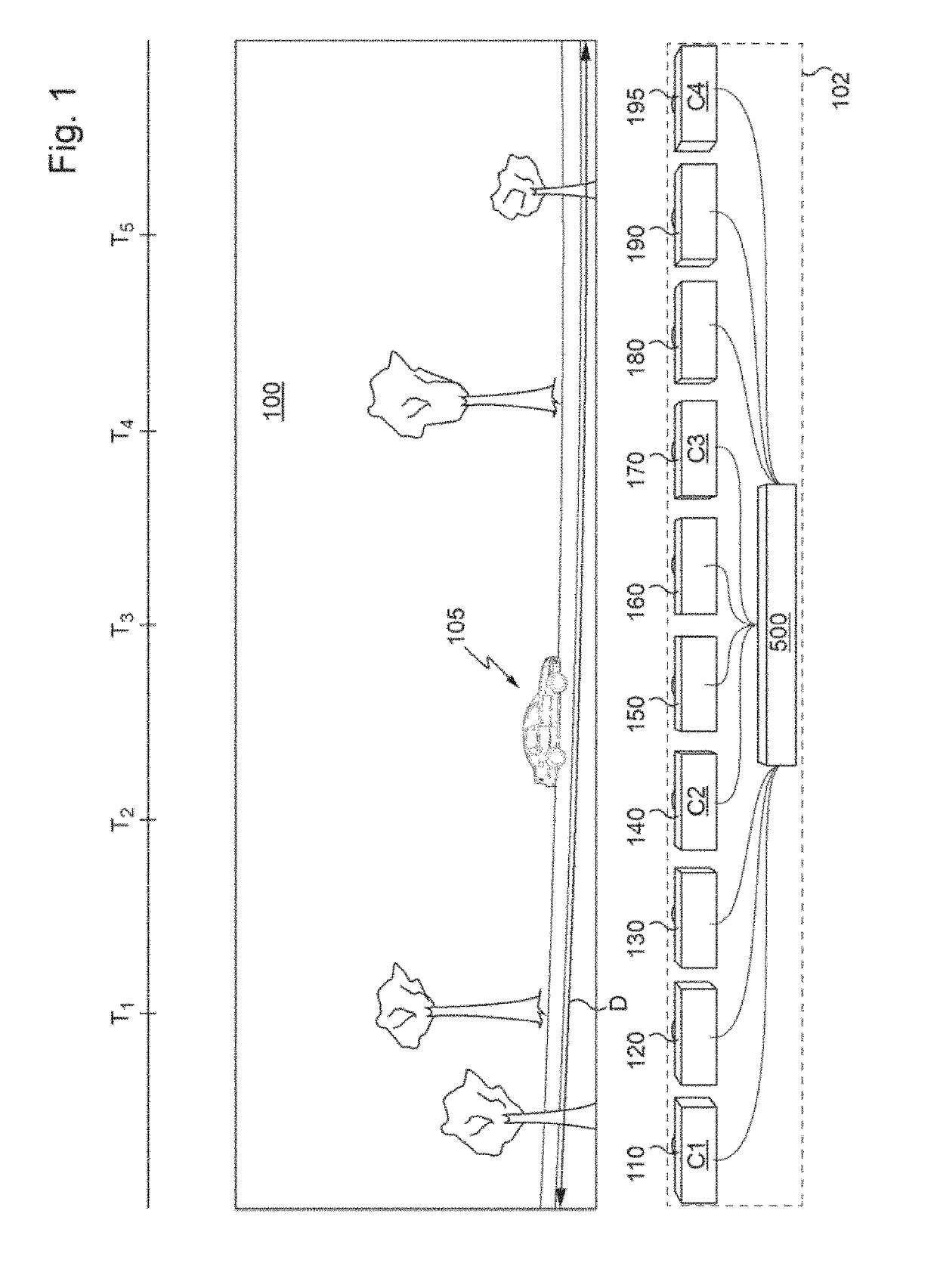 Image capture method and system using a virtual sensor