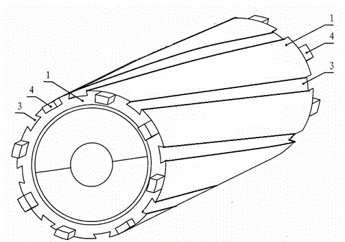 Rotor sheath of high-speed permanent magnet motor