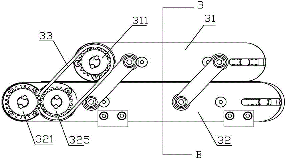 Automatic magnetic strip passing machine