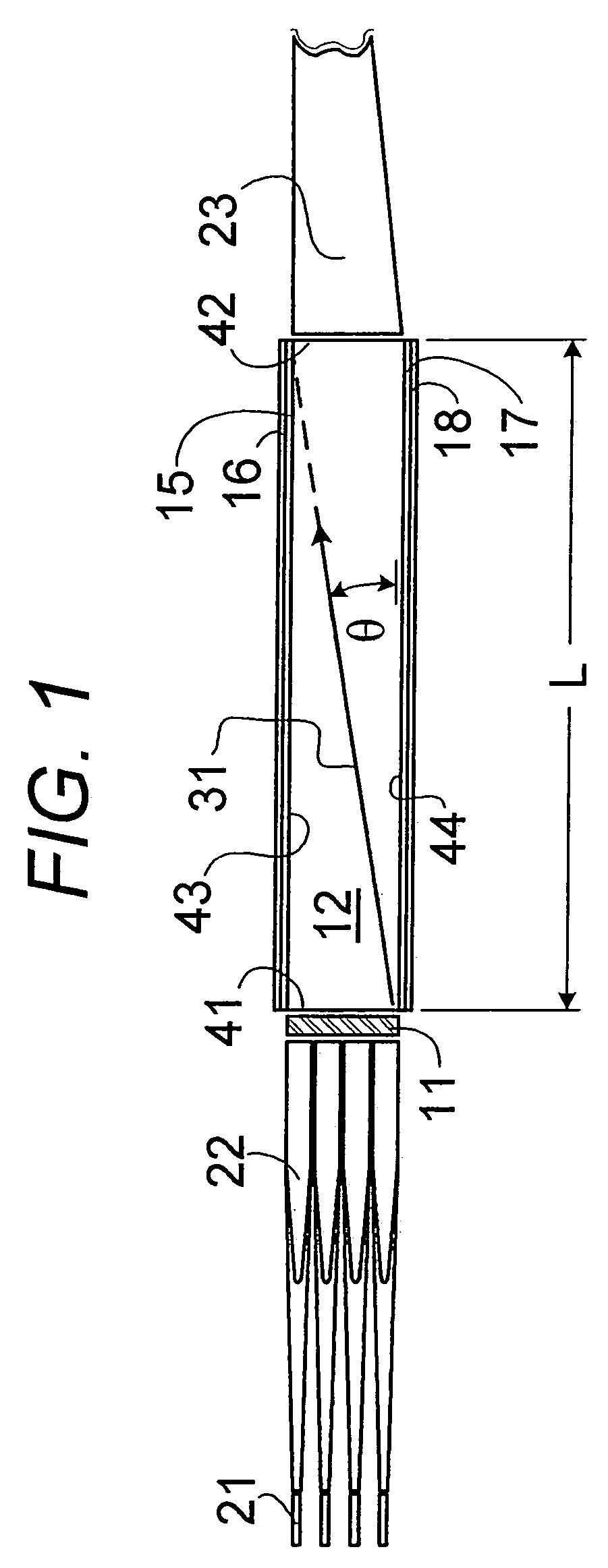 Homogenizer for collimated light controlled high angle scatter