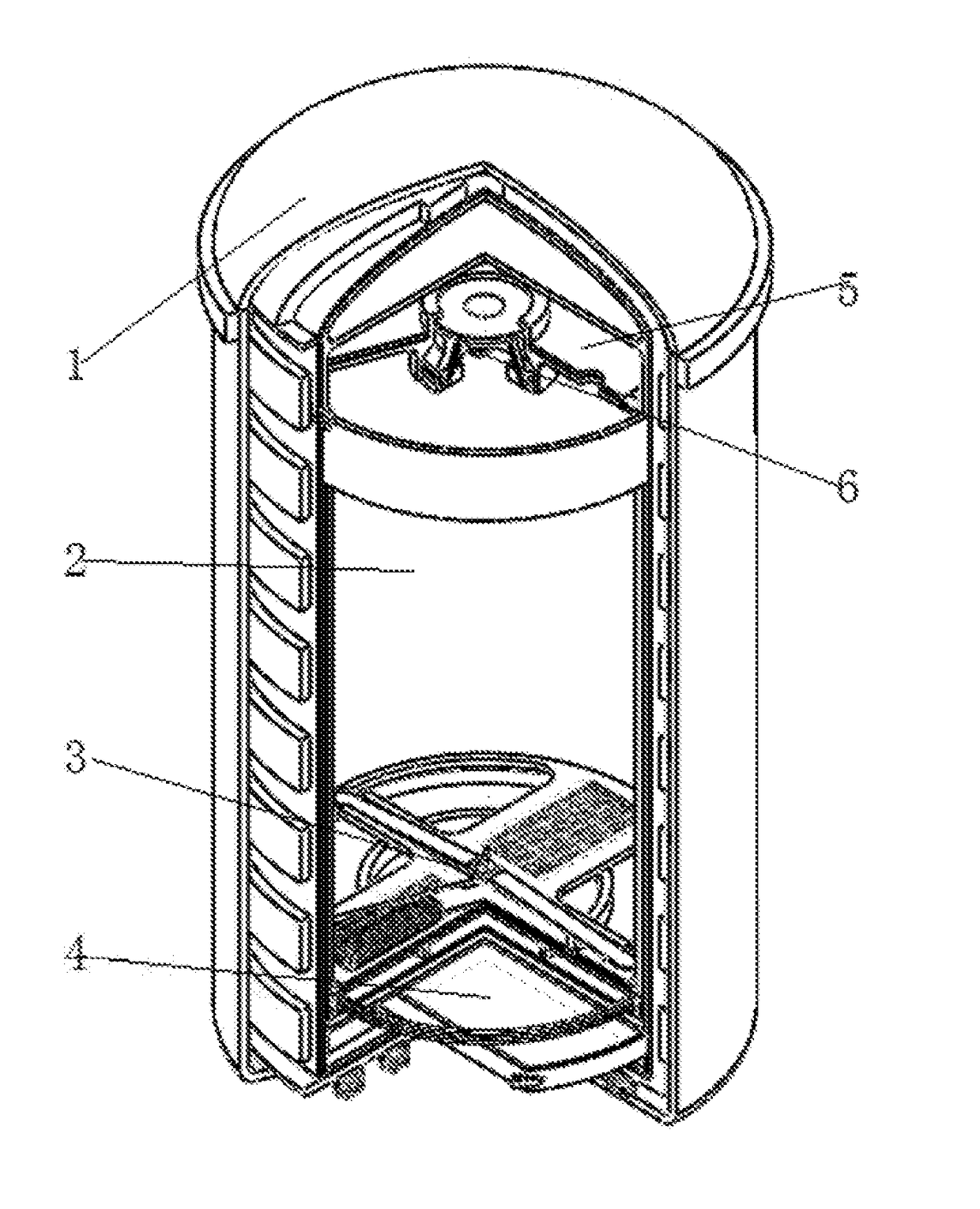 Safe and stabilized storage equipment for geochemistry research