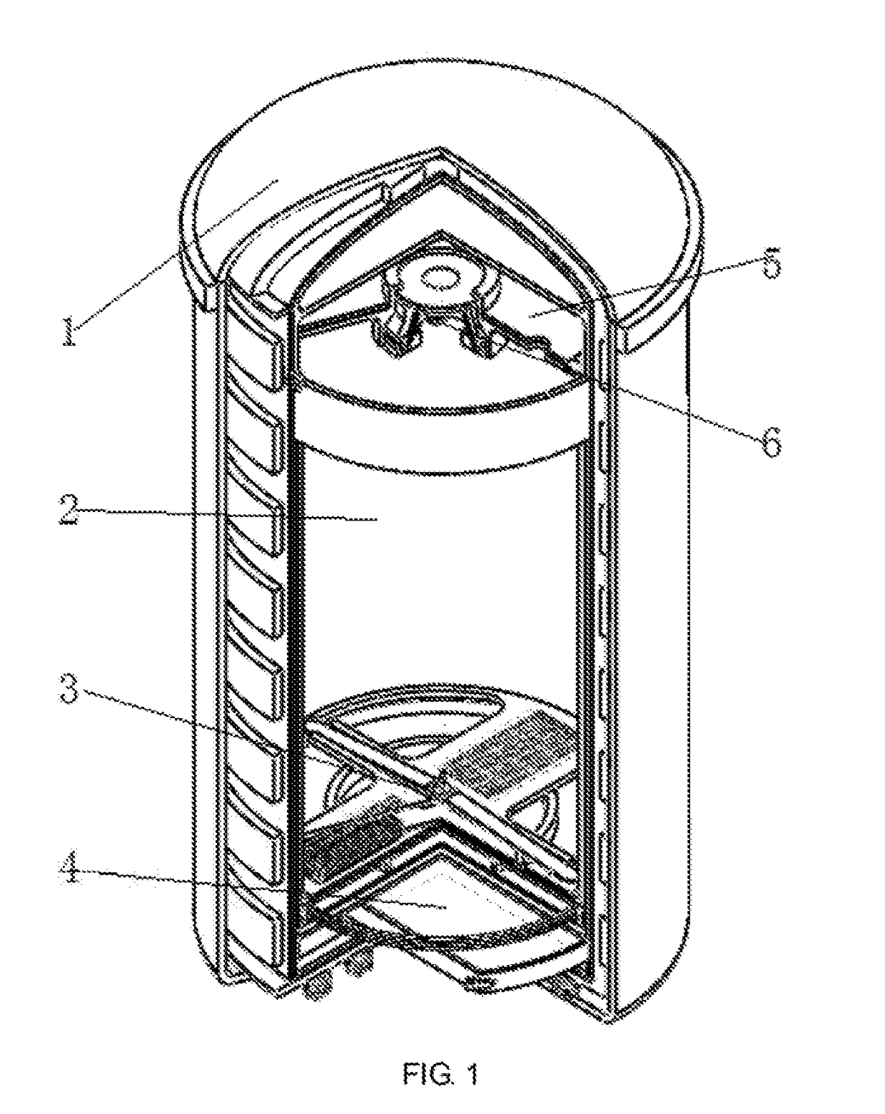 Safe and stabilized storage equipment for geochemistry research