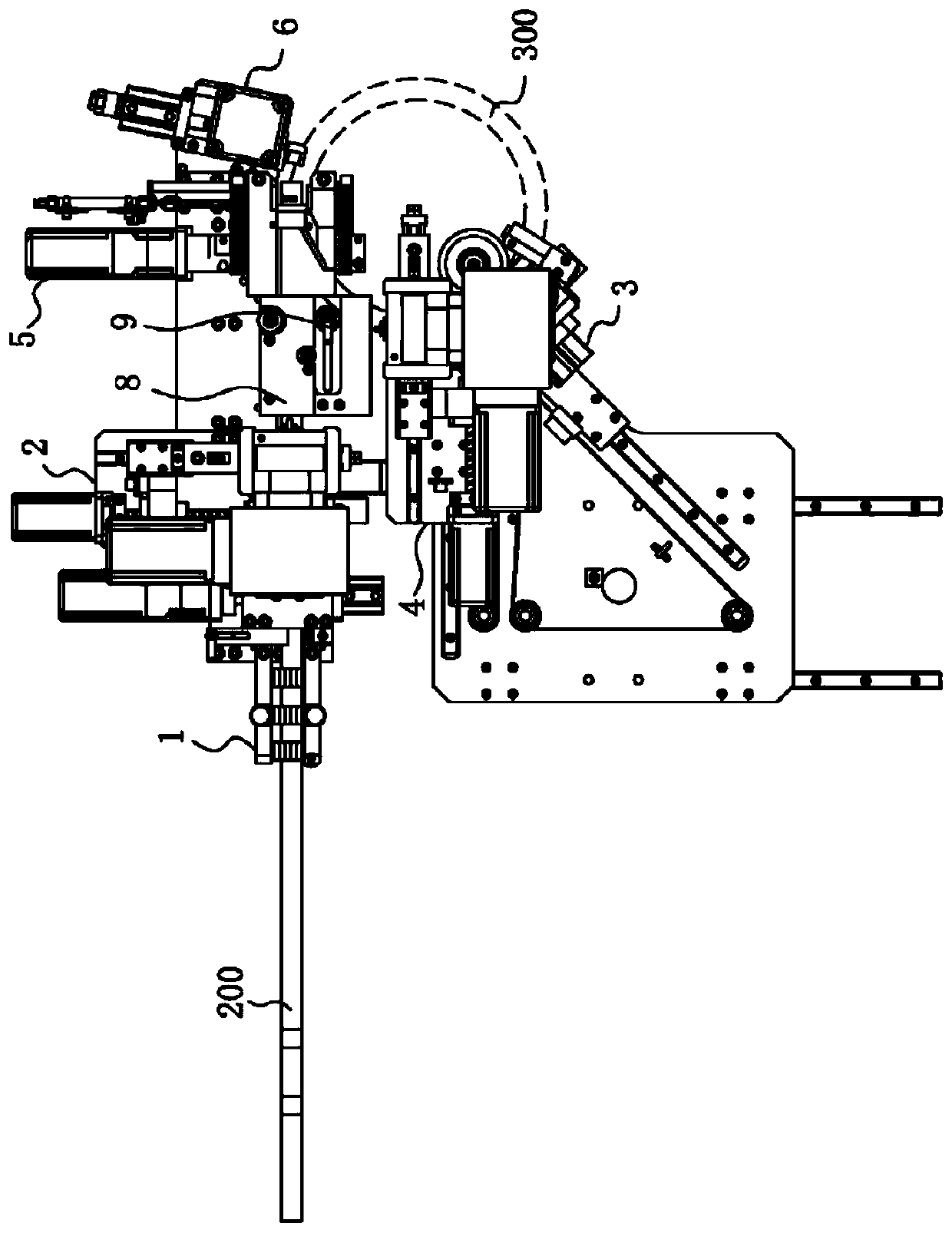 Cutter bending machine of roller cutter die