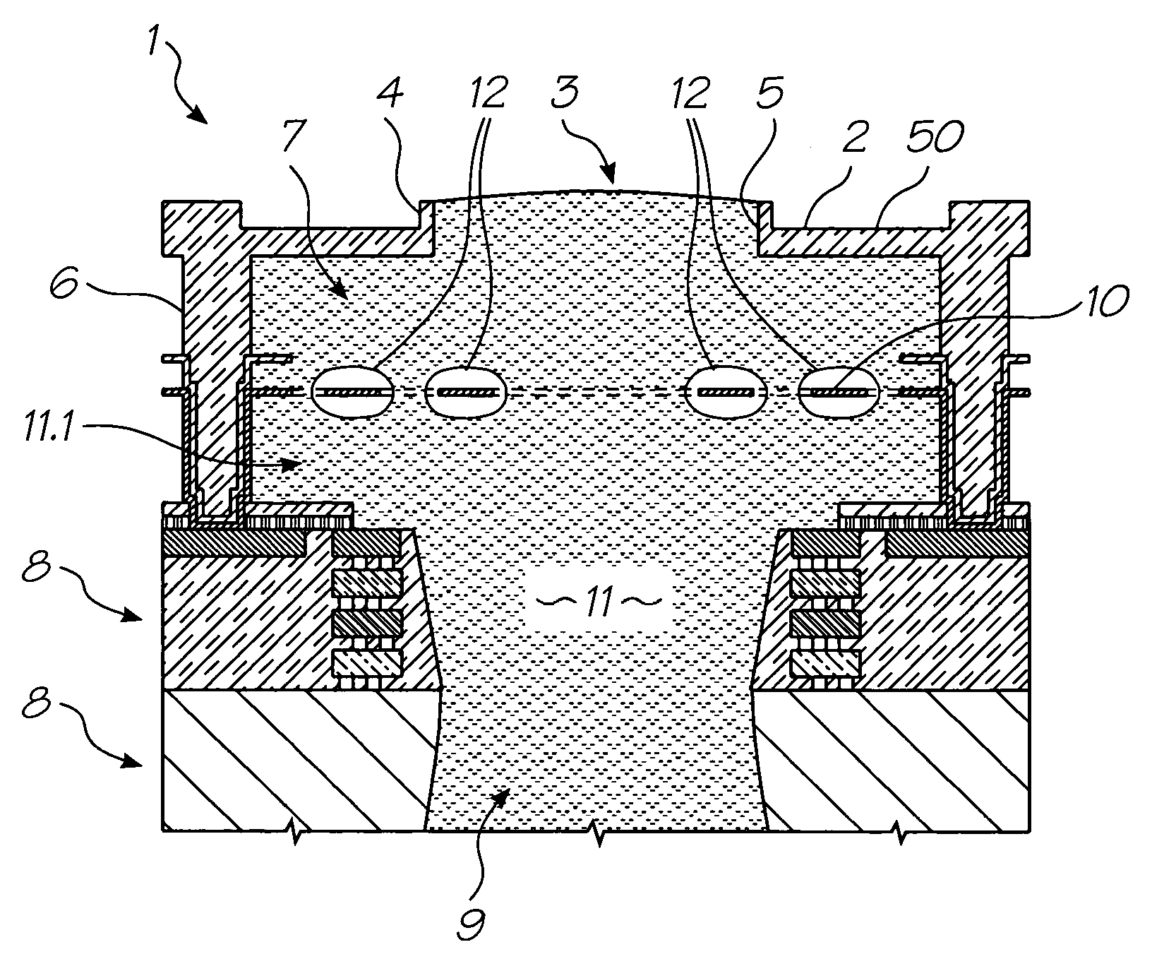 Printhead nozzle with reduced ink inertia and viscous drag