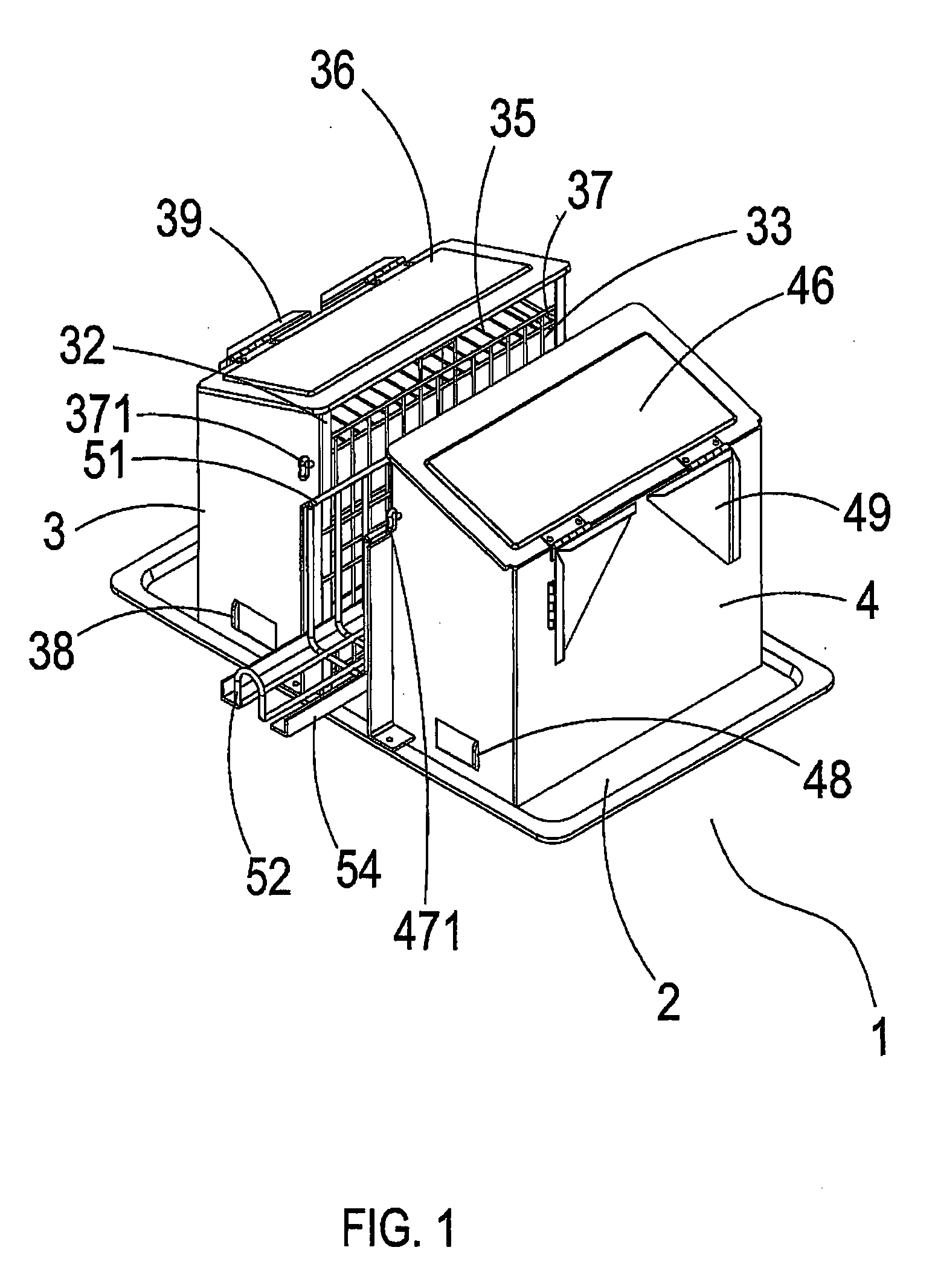 Barbecue grill structure