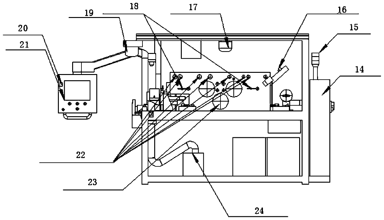 Intelligent high-precision fiber winding machine