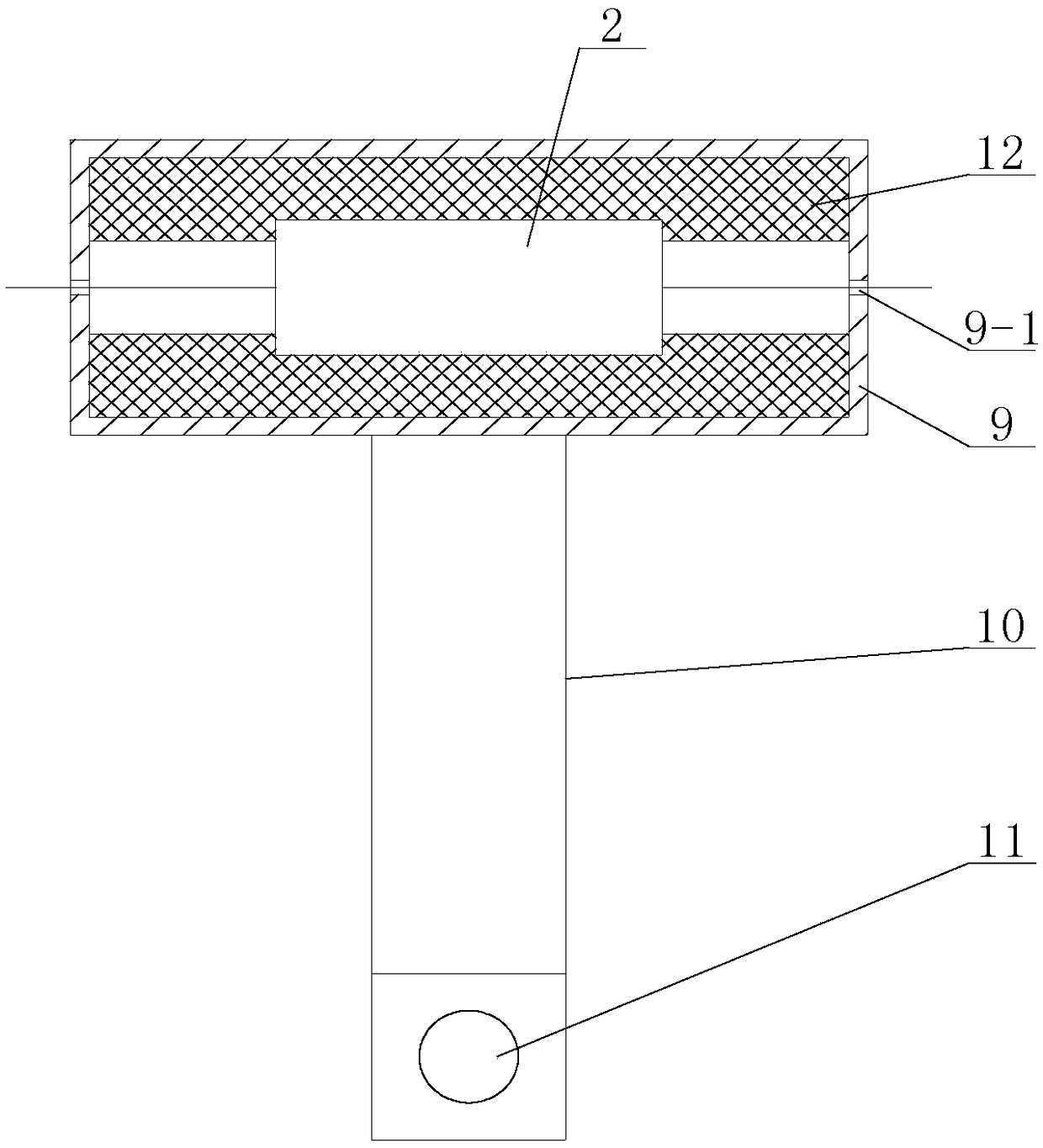 Vehicle-mounted vehicle exhaust monitoring device